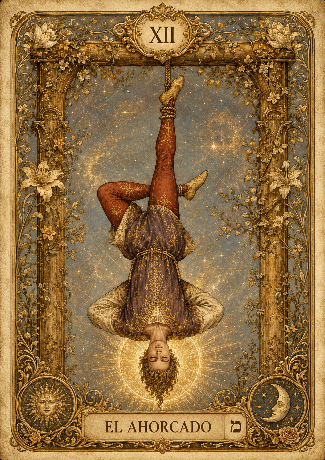 Carta de tarot El Ahorcado